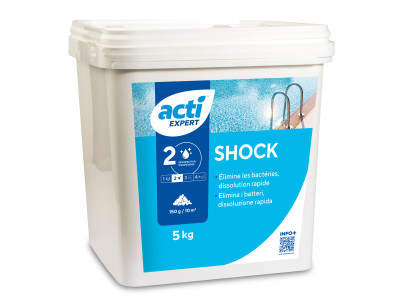 ACTI EXPERT SHOCK - 5KG - Désinfection - Désinfectant